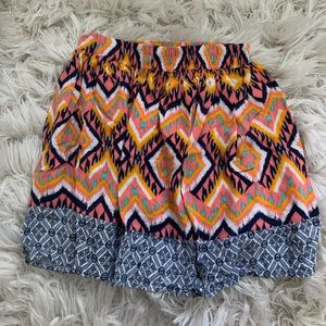 XS Multi-patterned Xhileration skirt